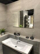 Zrcadlo fazeta 10 mm bez závěsů CRYSTAL